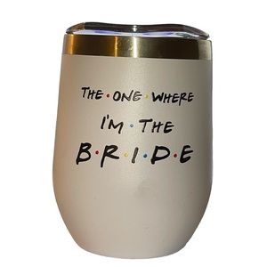Friends “The One Where I’m The Bride” Beverage Cup w/Lid